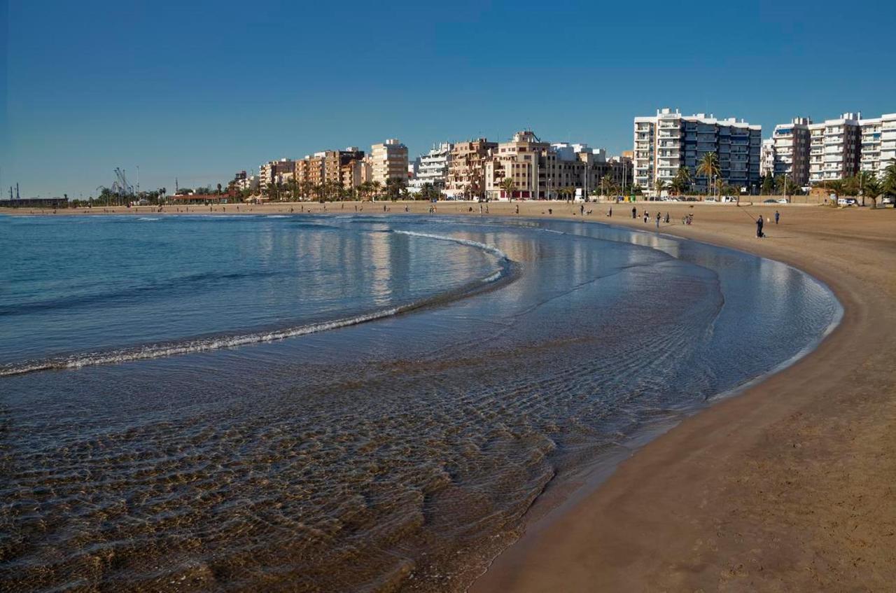 Apartamento Felipe 8, Wifi Puerto de Sagunto Bagian luar foto